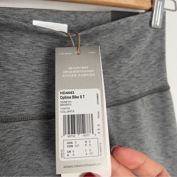 adidas Optime  Training Bike Short size S - Picture 8 of 8